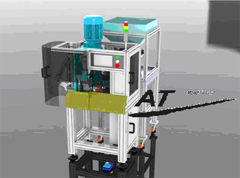 带插头电源线连铆设备